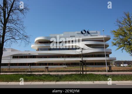 Un bâtiment moderne à Osnabrück Banque D'Images