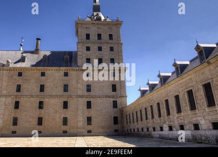 Monastère royal de San Lorenzo, El Escorial près de Madrid Banque D'Images