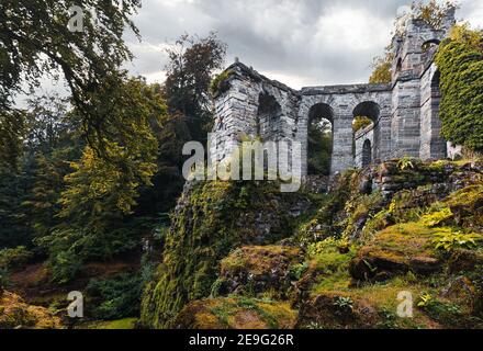 Bergpark Wilhelmshoehe à Kassel, Allemagne Banque D'Images