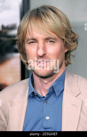 Owen Wilson, membre du casting, assiste à la première « You, Me, and Dupree » qui a eu lieu au Arclight Theatre of Hollywood, à Los Angeles, Californie, États-Unis, le 10 juillet 2006. Photo de Baxter/ABACAPRESS.COM Banque D'Images
