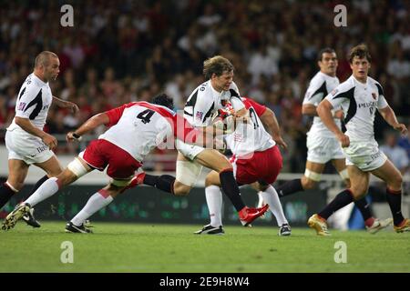 Cedric Heymans de Stade Toulousain en action lors du championnat de rugby français Top 14, Stade Toulousain vs Biarritz Olympique à Toulouse, France, le 3 septembre 2006. Toulouse a gagné 20-3. Photo de Manuel Blondeau/Cameleon/ABACAPRESS.COM Banque D'Images