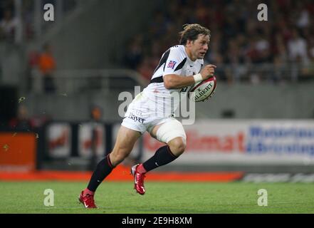 Cedric Heymans de Stade Toulousain en action lors du championnat de rugby français Top 14, Stade Toulousain vs Biarritz Olympique à Toulouse, France, le 3 septembre 2006. Toulouse a gagné 20-3. Photo de Manuel Blondeau/Cameleon/ABACAPRESS.COM Banque D'Images