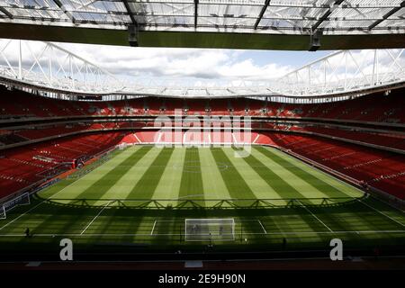 Vue générale pendant le match international amical, Brésil contre Argentine au stade Emirates, à Londres, Royaume-Uni, le 3 septembre 2006. Le Brésil a gagné 3-0. Photo de Christian Liewig/ABACAPRESS.COM Banque D'Images