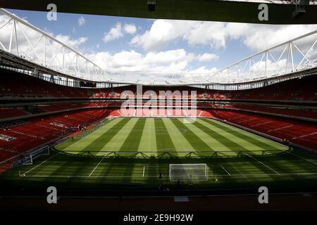 Vue générale pendant le match international amical, Brésil contre Argentine au stade Emirates, à Londres, Royaume-Uni, le 3 septembre 2006. Le Brésil a gagné 3-0. Photo de Christian Liewig/ABACAPRESS.COM Banque D'Images