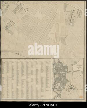 PLAN de la ville et du canton de LIVERPOOL Shewing chaque auteur de maison Horwood, Richard 18.75.1. Lieu de publication : [Liverpool] Éditeur : publié le 1er juillet 1803 par R. Horwood, Liverpool., Date de publication : [1803.] Type d'article: 1 carte sur 6 feuilles Dimensions: Feuilles 65 x 55 cm ou moins ancien propriétaire: George III, Roi de Grande-Bretagne, 1738-1820 Banque D'Images