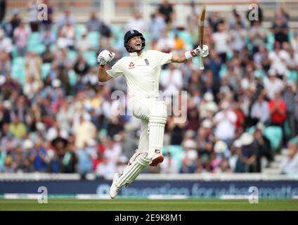 Photo du dossier en date du 10-09-2018 de l'Angleterre Joe Root. Date de publication : vendredi 5 février 2021. Banque D'Images