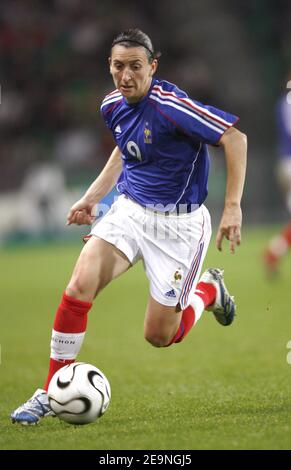 Marinette Pichon en France lors du match de qualification européen féminin pour la coupe du monde de la Chine 2007, à Rennes, France, le 30 septembre 2006. La correspondance s'est terminée par un tirage de 1-1. Photo de Christian Liewig/ABACAPRESS.COM Banque D'Images