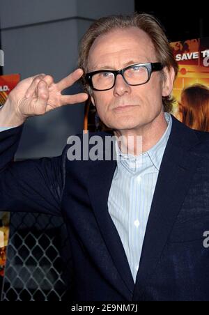 Bill Nighy arrive à la première de « Alex Rider: Operation Stormbreaker » au musée Intrepid Sea Air and Space Museum à New York City, NY, États-Unis, le 4 octobre 2006. Photo de David Miller/ABACAPRESS.COM Banque D'Images