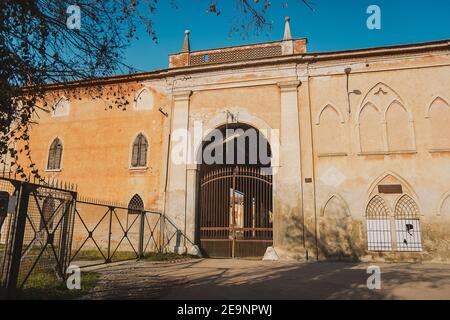 Castello di Padernello, Italie Banque D'Images