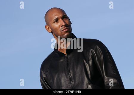 Photo non datée des Bolton Wanderers et du footballeur français Nicolas Anelka, sur l'île de la Martinique. Photo de Christian Liewig/ABACAPRESS.COM Banque D'Images