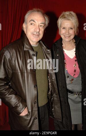Daniele Gilbert et son mari Patrick Scemama (l) et Pascal Brunner et ...