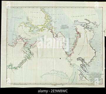 Récit d'une expédition sur les rives de la mer Arctique, en 1846 et 1847 Banque D'Images