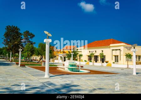 Hôtel de ville à Paphos, Chypre Banque D'Images