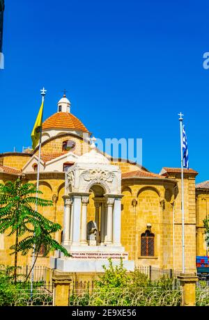 Église de Faneromenis à Nicosie, Chypre Banque D'Images