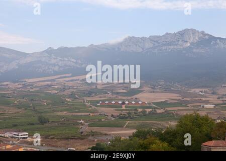 LaGuardia, région de Rioja Alavesa en Espagne Banque D'Images