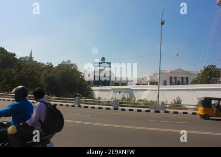 Bâtiment du Secrétariat du gouvernement du Tamil Nadu, chennai, madras Banque D'Images