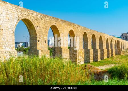 Aqueduc de Kamares à Larnaca, Chypre Banque D'Images