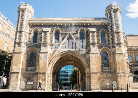 Abbey Gateway, Reading Abbey, Reading, Berkshire, Angleterre, GB, Royaume-Uni Banque D'Images