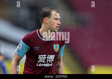 Burnley, Royaume-Uni. 06e février 2021. Ashley Barnes #10 de Burnley à Burnley, Royaume-Uni le 2/6/2021. (Photo de Conor Molloy/News Images/Sipa USA) crédit: SIPA USA/Alay Live News Banque D'Images