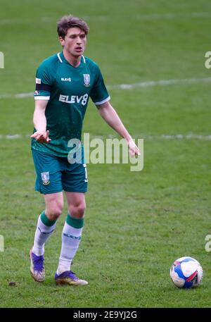 LONDRES, Royaume-Uni, FÉVRIER 06 : Adam Reach de Sheffield mercredi pendant le championnat Sky Bet entre Millwall et Sheffield mercredi au Den Stadium, Londres, le 06 février 2021 crédit : action Foto Sport/Alay Live News Banque D'Images