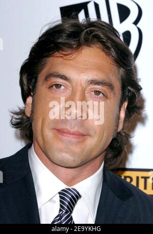 L'acteur espagnol Javier Bardem assiste à la 10e cérémonie annuelle des critiques Choice Awards qui s'est tenue au Wiltern Theatre de Los Angeles, CA, USA, le 10 janvier 2005. Photo de Lionel Hahn/ABACA. Banque D'Images