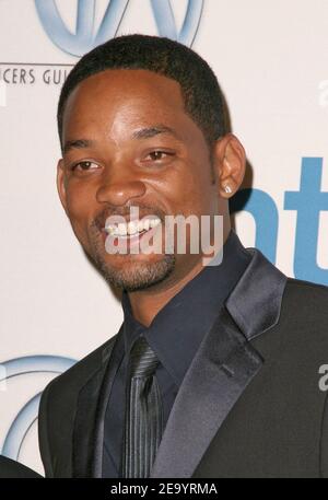 Will Smith assiste au 16e Prix annuel de la Guilde des producteurs d'Amérique, qui a eu lieu aux Culver Studios de Culver City, en Californie, le 22 janvier 2005. Photo de Denise Fleming/ABACA. Banque D'Images