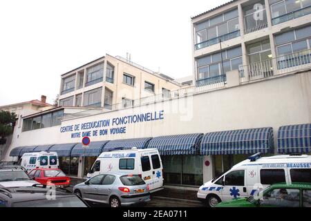 La 'clinique de la Licorne' ou 'clinique de la Ciotat', clinique privée de la Ciotat, près de Marseille, dans le sud de la France, le 3 mars 2005, où le patron de Cosa Nostra Bernardo Provenzano est resté en octobre 2003, sous un faux nom. Selon les informations du quotidien italien 'la Repubblica', l'héritier de Toto Riina, qui était en course depuis 42 ans, a eu un cancer de la prostate et a subi une chirurgie. Les coûts de l'opération ont été payés par la région Sicile. Photo de Gerald Holubowicz/ABACA. Banque D'Images