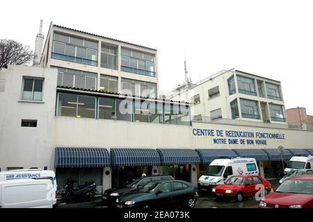 La 'clinique de la Licorne' ou 'clinique de la Ciotat', clinique privée de la Ciotat, près de Marseille, dans le sud de la France, le 3 mars 2005, où le patron de Cosa Nostra Bernardo Provenzano est resté en octobre 2003, sous un faux nom. Selon les informations du quotidien italien 'la Repubblica', l'héritier de Toto Riina, qui était en course depuis 42 ans, a eu un cancer de la prostate et a subi une chirurgie. Les coûts de l'opération ont été payés par la région Sicile. Photo de Gerald Holubowicz/ABACA. Banque D'Images