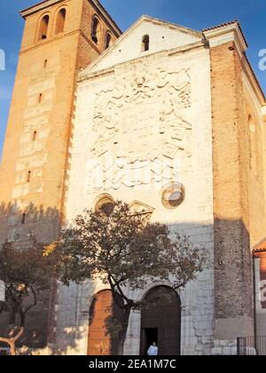 Église de Santa Maria Magdalena à Valladolid, Espagne Banque D'Images