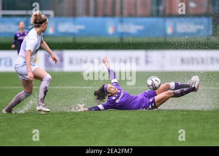 Gino Bozzi Stadium, Firenze, Italie, 07 Feb 2021, Janelle Cordia (Fiorentina Femminile) pendant l'ACF Fiorentina Femminile vs Napoli Femminile, football italien Serie A Women Match - photo Lisa Guglielmi / LM Banque D'Images