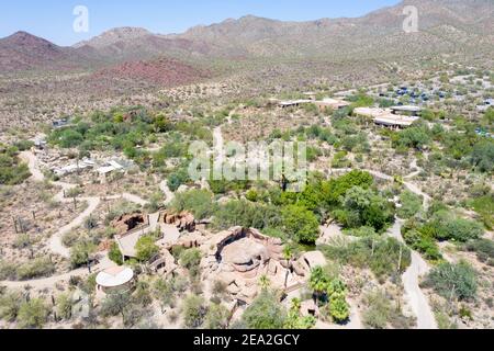 Musée du désert d'Arizona-Sonora, Tuscon, Comté de Pima, Arizona, États-Unis Banque D'Images