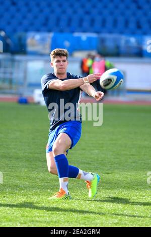 Rome, Italie. 06e février 2021. (2/6/2021) - Rome, Italie - pendant l'Italie contre la France - six Nations 2021. La France gagne 50-10. (Photo de CarloCappuccitti/Pacific Press/Sipa USA) crédit: SIPA USA/Alay Live News Banque D'Images