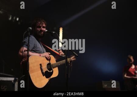 Johnny Lynch de la piste Pichtish qui se joue à la fin Du festival de la route 2012 Banque D'Images