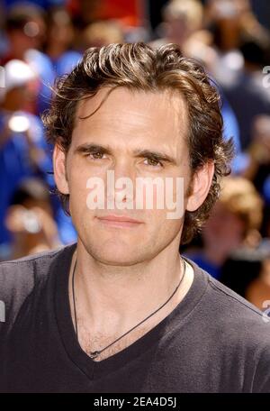 Matt Dillon, membre du casting, assiste à la première mondiale de « Herbie: Fully Loaded » au théâtre El Capitan de Los Angeles, en Californie, le 19 juin 2005. Photo de Lionel Hahn/ABACA Banque D'Images