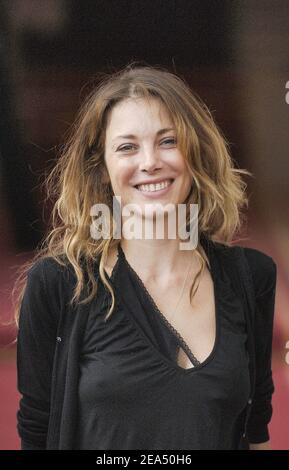 Malaury Nataf assiste au mariage civil de l'ancien joueur de tennis français Henri Leconte avec Florentine Delchambre, à l'hôtel de ville de Levallois, près de Paris, France, le 9 septembre 2005. Photo de Mousse-Gorassini/ABACAPRESS.COM. Banque D'Images