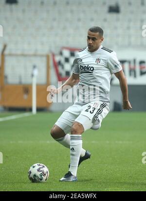 Wellinton de Besiktas pendant le jeu de la Super League turque de Besiktas - Konyaspor au parc Vodafone à Istanbul, Turquie, 7 février 2021. Photo par Tolga Adanali/Depo photos/ABACAPRESS.COM Banque D'Images