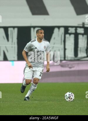 Wellinton de Besiktas pendant le jeu de la Super League turque de Besiktas - Konyaspor au parc Vodafone à Istanbul, Turquie, 7 février 2021. Photo par Tolga Adanali/Depo photos/ABACAPRESS.COM Banque D'Images