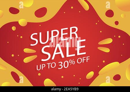 Illustration vectorielle de l'arrière-plan de la vente en dégradé. Illustration de Vecteur