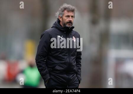 Maurizio Ganz (AC Milan) pendant l'AC Milan vs, Saint-Marin. , . Academy, football italien série A Women Match à Milan, Italie, février 07 2021 (photo par IPA/Sipa USA) Credit: SIPA USA/Alay Live News Banque D'Images