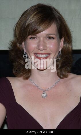 Catherine Dent arrivée à la fête de la mi-saison de Fox pour le tca au restaurant Dolce à Los Angeles. 16 janvier 2004. (Photo : Catherine Dent) photo Bleu/ABACA Banque D'Images