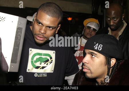 Lil' Flip sur l'ensemble de la musique jeu vidéo sur Los Angeles-CA, 18 février 2004 (en photo: Li Flip) photo par Jason Merritt/ABACA Banque D'Images