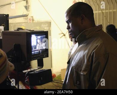 Lil' Flip sur l'ensemble de la musique jeu vidéo sur Los Angeles-CA, 18 février 2004 (en photo: Li Flip) photo par Jason Merritt/ABACA Banque D'Images