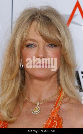 Goldie Hawn participe au 32e prix de réalisation de la vie de l'AFI en hommage à Meryl Streep au Kodak Theatre à Hollywood. Los Angeles, le 10 juin 2004. (Photo : Goldie Hawn). Photo de Lionel Hahn/Abaca. Banque D'Images