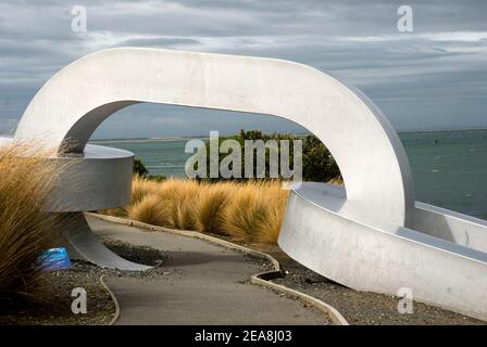 Bluff, Île du Sud, Nouvelle-Zélande. Banque D'Images