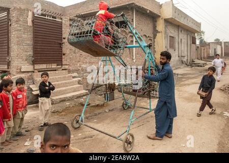 Rural Mela, Punjab, Pakistan Banque D'Images