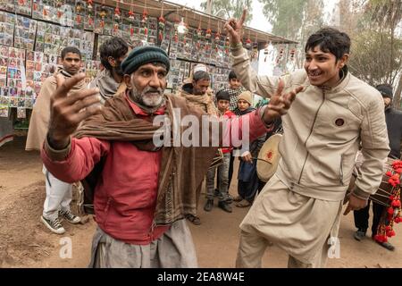 Rural Mela, Punjab, Pakistan Banque D'Images