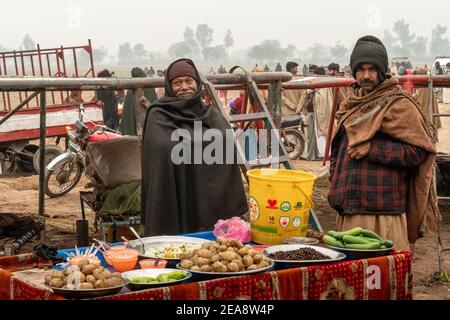 Rural Mela, Punjab, Pakistan Banque D'Images