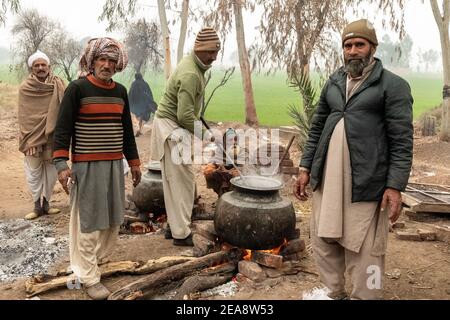 Rural Mela, Punjab, Pakistan Banque D'Images