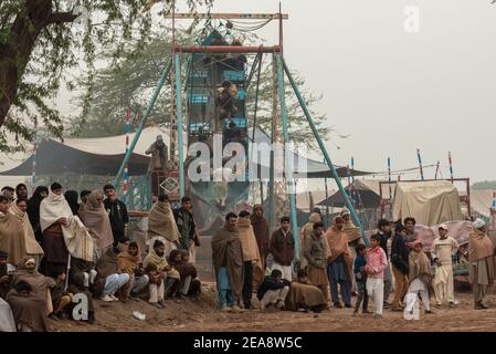 Rural Mela, Punjab, Pakistan Banque D'Images