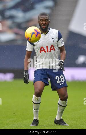 Tanguy NDombele de Tottenham Hotspur - Tottenham Hotspur v West Bromwich Albion, Premier League, Tottenham Hotspur Stadium, Londres, Royaume-Uni - 7 février 2021 usage éditorial seulement - des restrictions DataCo s'appliquent Banque D'Images